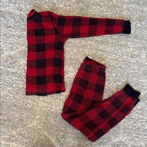 Place women’s small Red and Black Plaid Pajama Set
